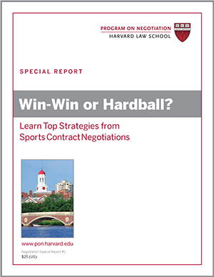 Win-Win or Hardball